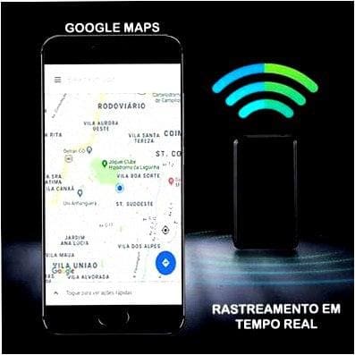 Rastreador GPS Compacto com Localização em Tempo Real